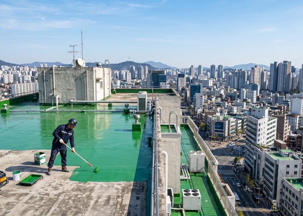 공주시 옥상방수 전문 시공